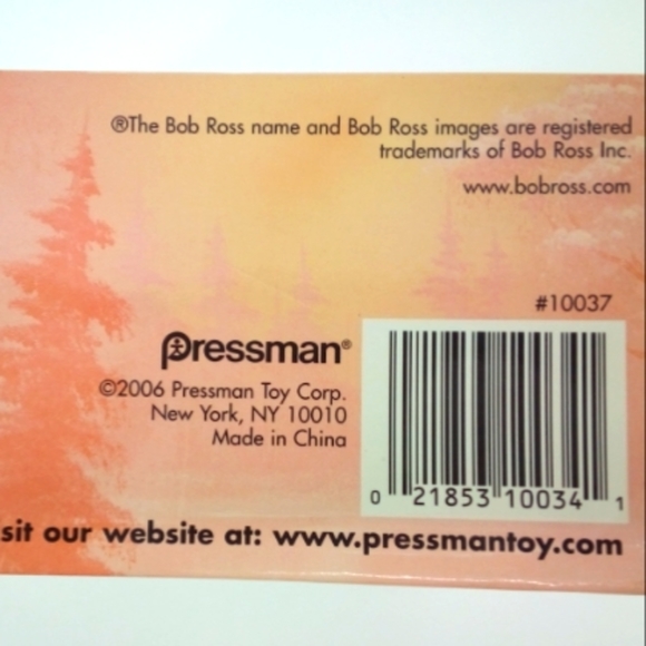 NIB Bob Ross At Dawn's Light 550 Piece Puzzle New in Box Pressman Painting Art - Picture 5 of 8